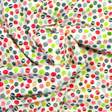 Algodón Pobline estampado Boule White Boule