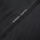 Tissu tailleur laine mélangée à chevron noir