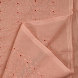 Broderie anglaise Izanagi vieux rose