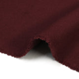 100% cachemire double face bordeaux au mètre