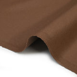 100% cachemire double face chocolat au mètre