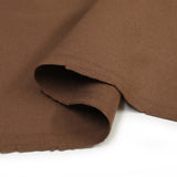 100% cachemire double face chocolat au mètre