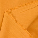 100% Saffron washed cotton