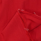 100% Red washed cotton