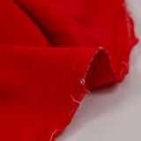 100% Red washed cotton