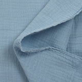Double gauze blue cart