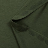 Jersey de coton vert militaire