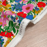 Coton liberty ® Clarabelle multicolore au mètre