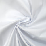 White satin cotton poplin