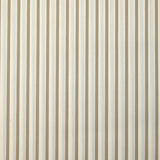 Rudy woven-dyed cotton striped 3 mm taupe white background