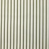 Rudy woven-dyed cotton striped 3 mm khaki white background