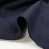 Noé navy blue cotton poplin