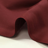 Noé brick red cotton poplin
