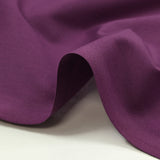 Noé amethyst purple cotton poplin