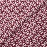 Batik cotton printed Ghaziabad wine background