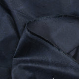 Versailles navy blue short-sleeved cotton velvet