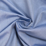 Camisa jacquard de algodón Nicolas fondo azul claro