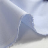 Baby blue cotton poplin