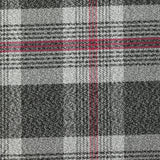 Aberdeen tartan woven-dyed cotton with navy reverse