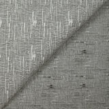White and gray mottled seersucker effect cotton