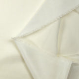 Lightweight off-white viscose twill