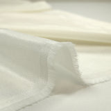 Lightweight off-white viscose twill