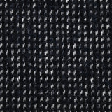 Laine mélangée fantaisie noir et blanc