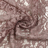 Maud scalloped lace, old pink