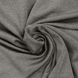 Jersey de viscose côtelé gris argent chiné