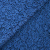Royal blue Maud scalloped lace