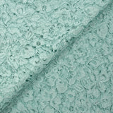 Pastel blue Maud scalloped lace