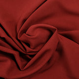 Crêpe polyviscose terracotta