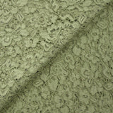 Sage green Maud scalloped lace
