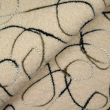 Sophia ecru fancy terry wool