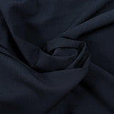Crêpe de poliviscose marino