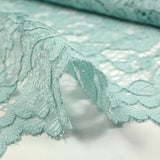 Pastel blue Maud scalloped lace