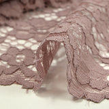 Maud scalloped lace, old pink