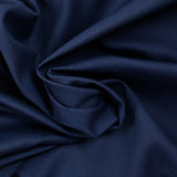 Navy blue polyester twill