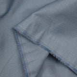 Concrete gray cotton poplin
