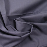 Algodón de algodón gris oscuro