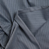 Jersey rayé 7 mm gris