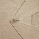 Velours chenille double face chiné beige