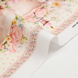 Pink Easter bunny print cotton