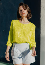 Patrón de costura de la camisa bellini
