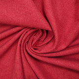 Crimson red velvet touch polyester canvas