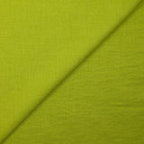 Twill de polyester chiné Ava vert anis