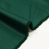 Plain polyester satin Inès forest green