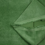 Velvet de poliéster Fine Côte Matcha