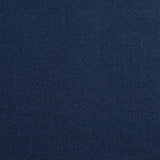Bord-côte lurex argent tubulaire bleu foncé vendu au mètre