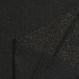Lurex-golden tubular black man sold by the meter